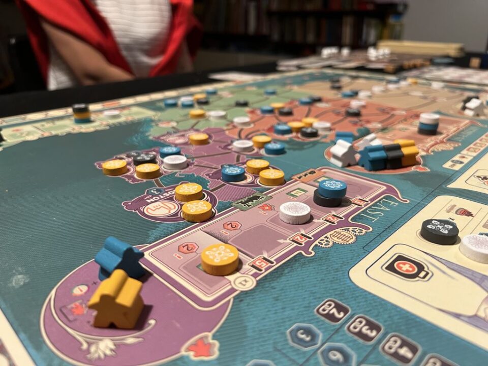 Carnegie - A four player game in progress. - Credit: Hipopotam