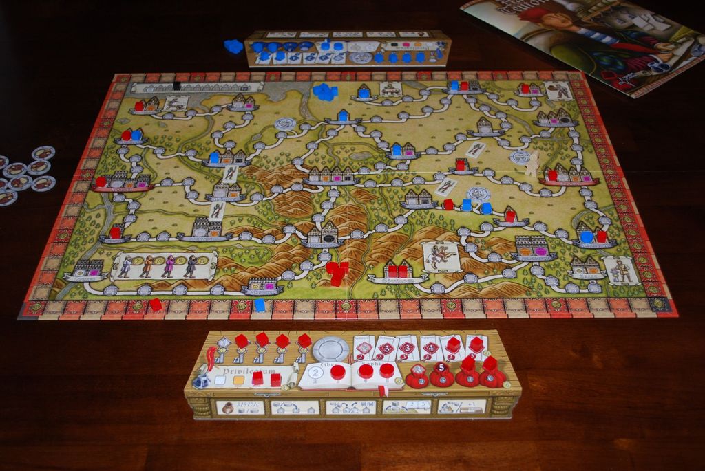 Hansa Teutonica - Two Player End Game - Credit: Lowengrin