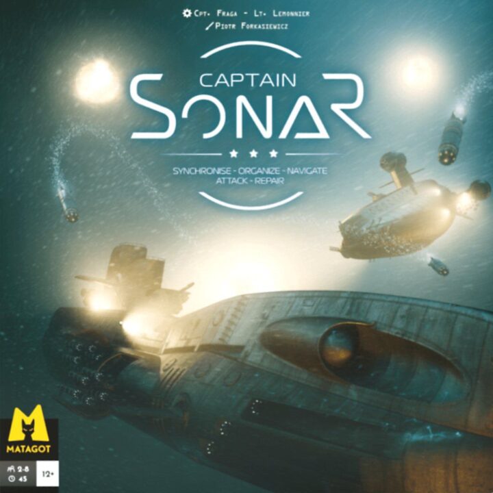 Captain Sonar: Box Cover Front