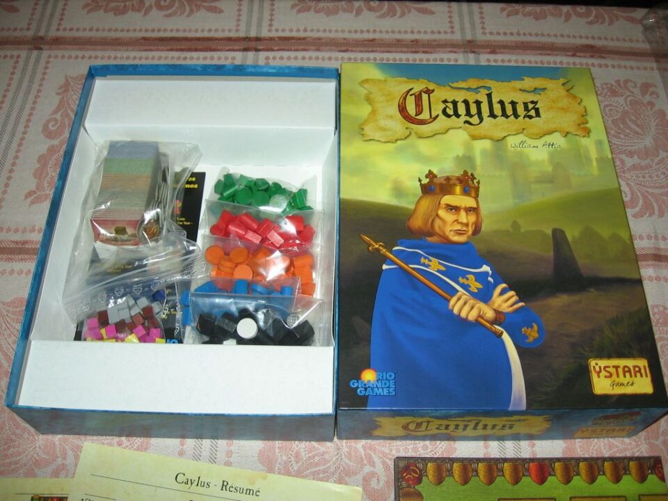 Caylus - In the Box - Credit: FinnTroll