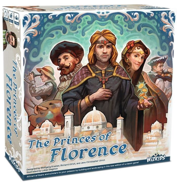 The Princes of Florence - The Princes of Florence, WizKids, 2023 (image provided by the publisher) - Credit: W Eric Martin