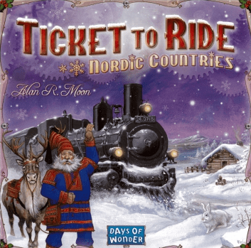 Ticket to Ride: Nordic Countries: Box Cover Front