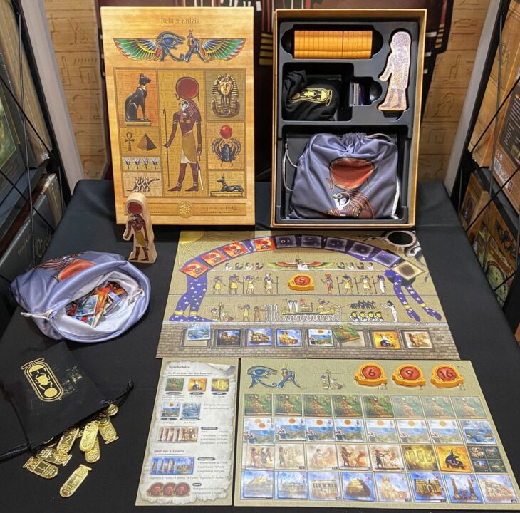 Ra - Ra, DiceTree Games — on display at SPIEL Essen 23 - Credit: W Eric Martin