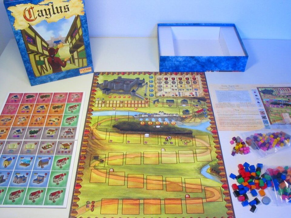 Caylus - All the components straight out of the box - Credit: cray