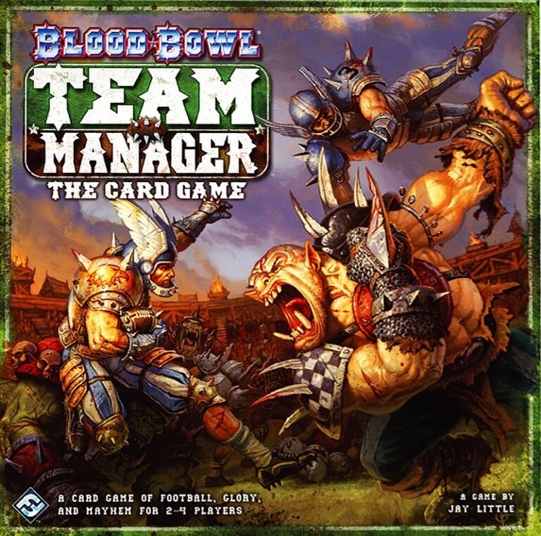 Blood Bowl: Team Manager – The Card Game: Box Cover Front
