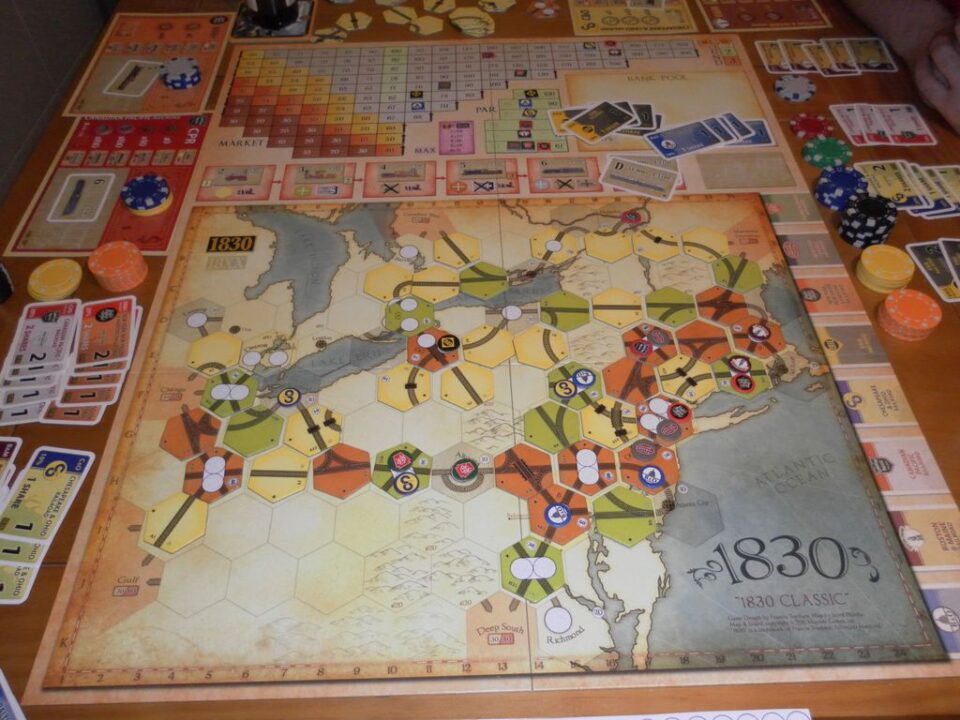 1830: Railways & Robber Barons - End game of 1830 classic - Credit: celacanto