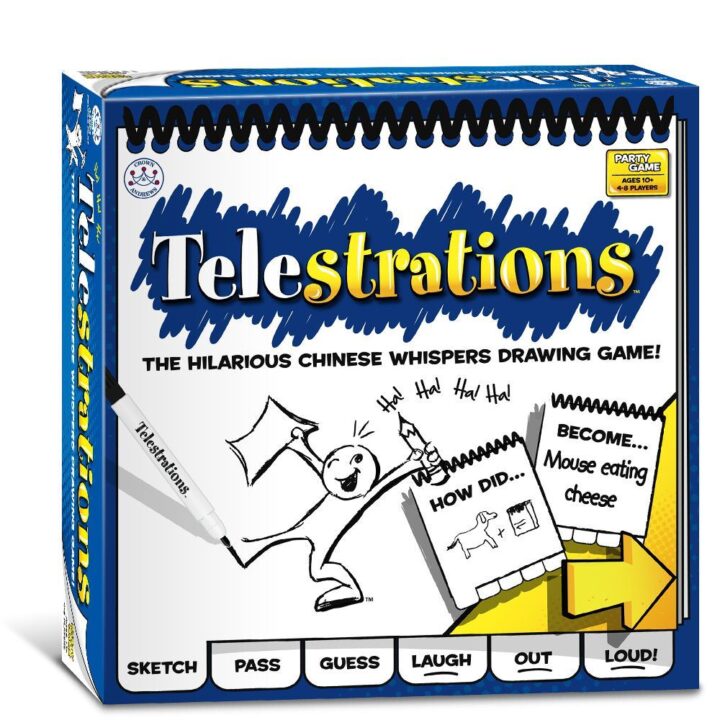 Telestrations - Telestrations, Crown & Andrews edition ('The hilarious Chinese whispers drawing game!') - Credit: AnnC