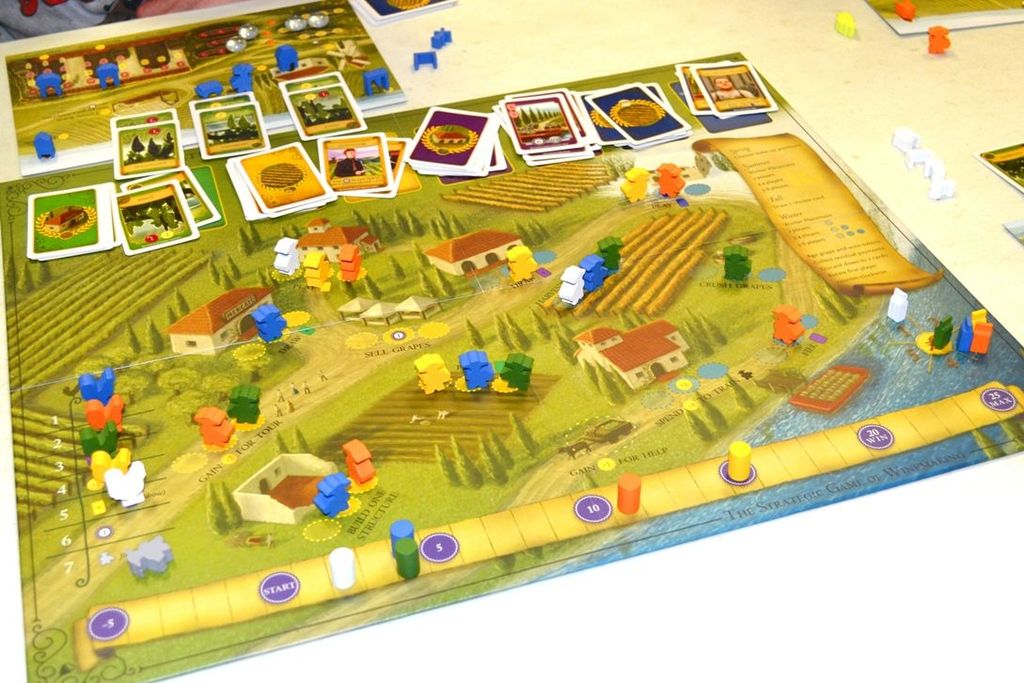 Viticulture - End of the turn somewhere near midgame. - Credit: kilroy_locke