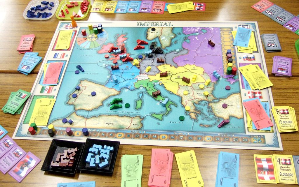 Imperial - A four player game in progress.  - Credit: moonblogger