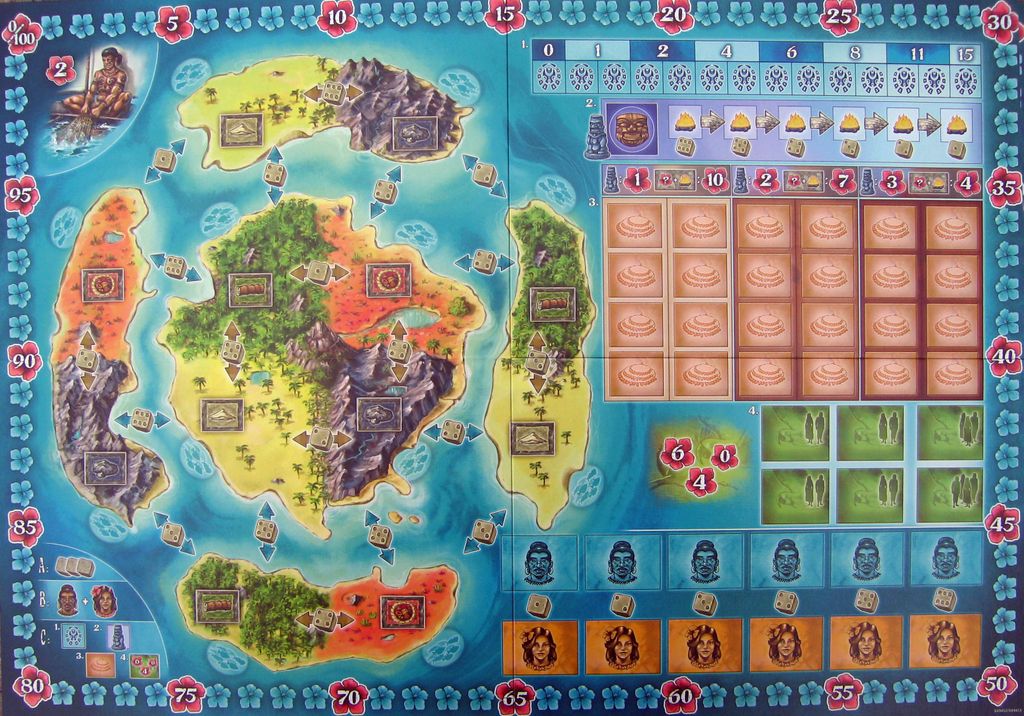 Bora Bora - gameboard - Credit: fabricefab