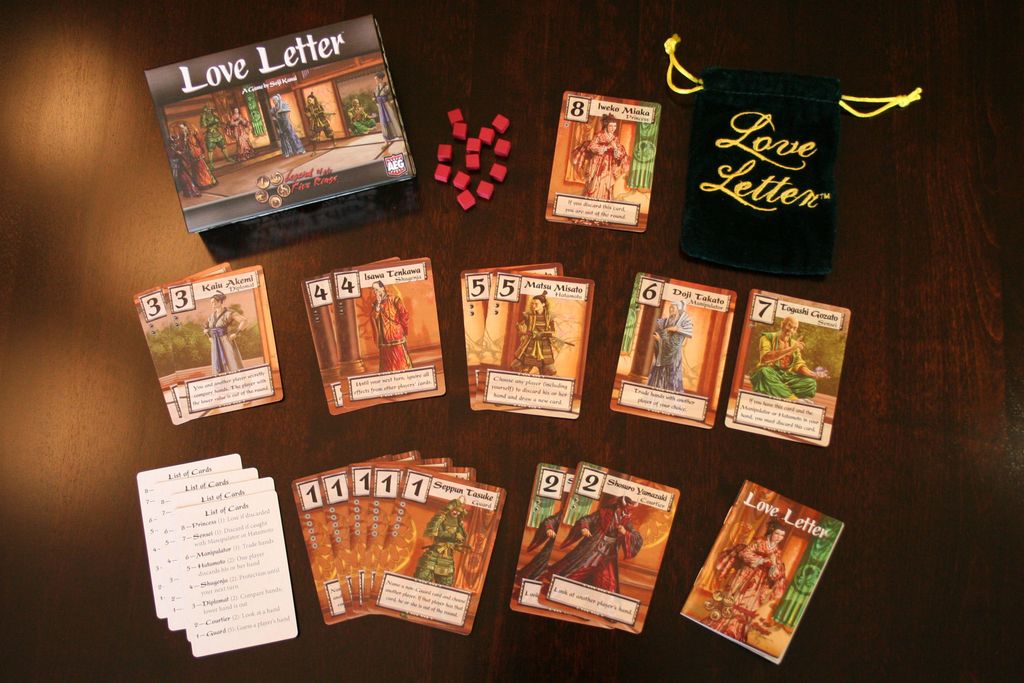 Love Letter - Love Letter Legend of the Five Rings - Box Contents - Credit: goober_357