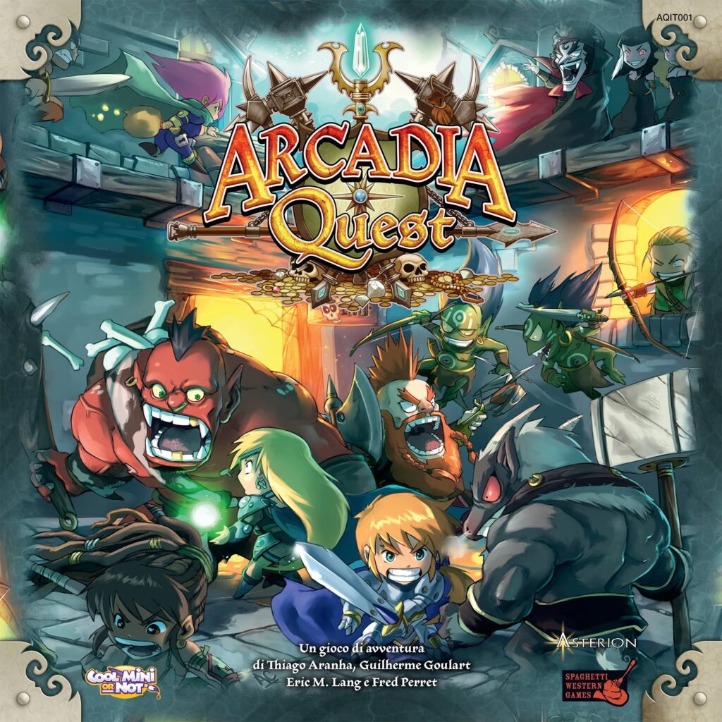 Arcadia Quest: Box Cover Front