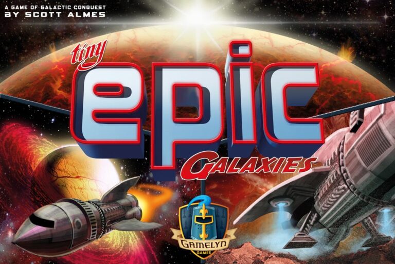 Tiny Epic Galaxies: Box Cover Front