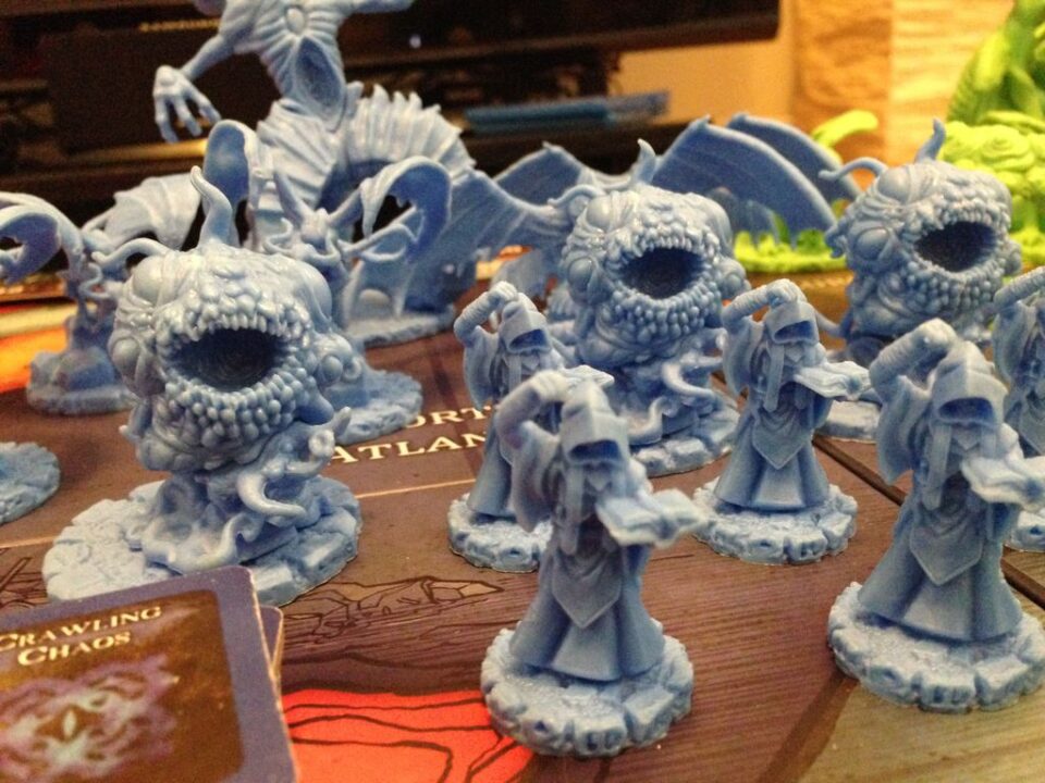 Cthulhu Wars - Core set received from the Kickstarter. - Credit: RandomHajile