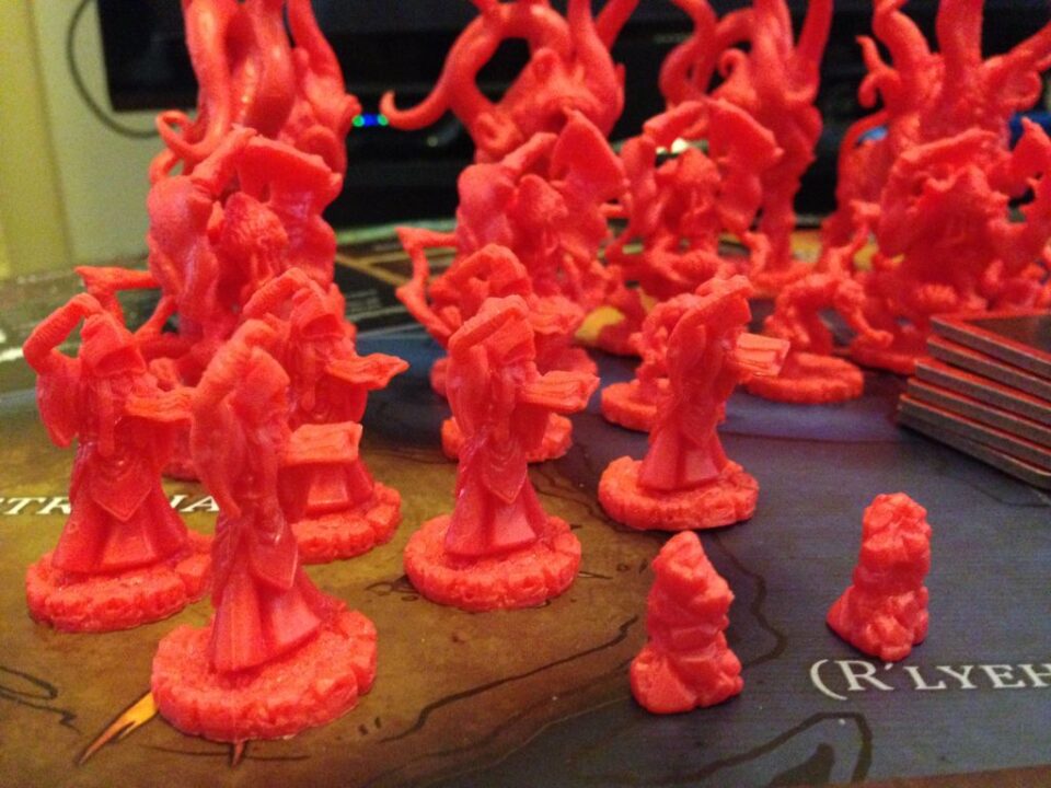 Cthulhu Wars - Core set received from the Kickstarter. - Credit: RandomHajile