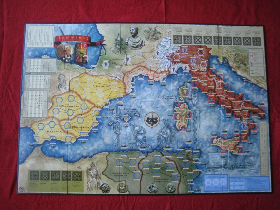 Hannibal: Rome vs. Carthage - Map put together. 2x5 panels. - Credit: kgm3219