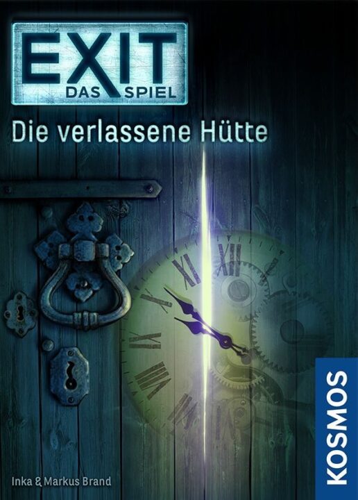 Exit: The Game – The Abandoned Cabin - EXIT: Das Spiel – Die verlassene Hütte, KOSMOS, 2016 — front cover (image provided by the publisher) - Credit: W Eric Martin