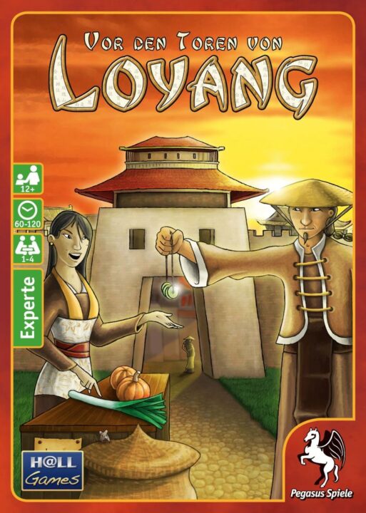 At the Gates of Loyang - Vor den Toren von Loyang, Hall Games/Pegasus Spiele, 2016 — front cover (image provided by the publisher) - Credit: W Eric Martin