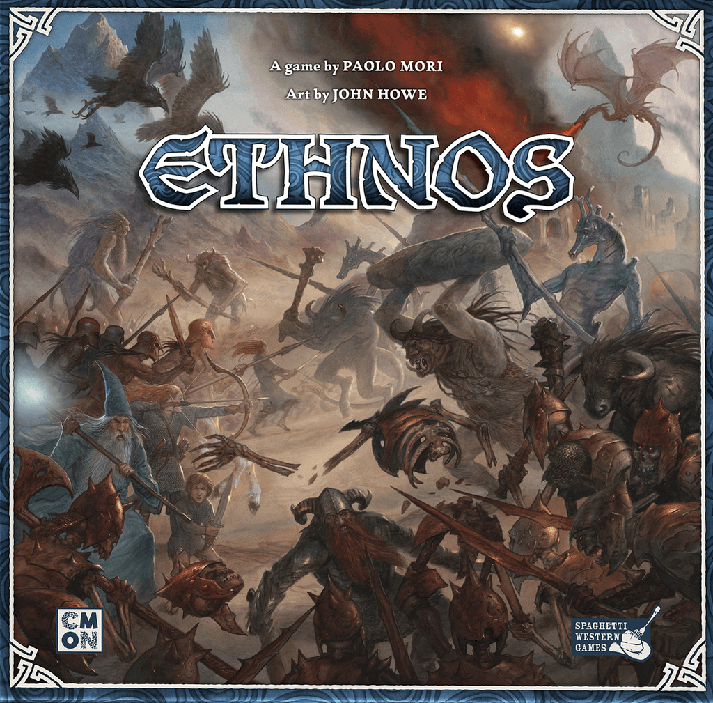 Ethnos - Ethnos, CMON Limited, 2017 — front cover (image provided by the publisher) - Credit: W Eric Martin