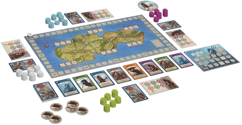 Ethnos - Ethnos, CMON Limited, 2017 — components (image provided by the publisher) - Credit: W Eric Martin