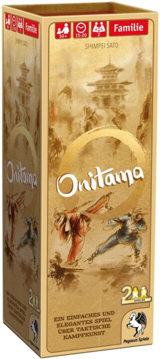 Onitama - Onitama, Pegasus Spiele, 2017 - Credit: W Eric Martin