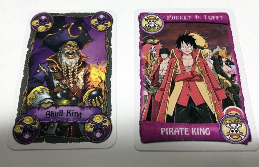 Skull King - Retheme to OnePiece (manga) _skull king card - Luffy - Credit: ahazperutz