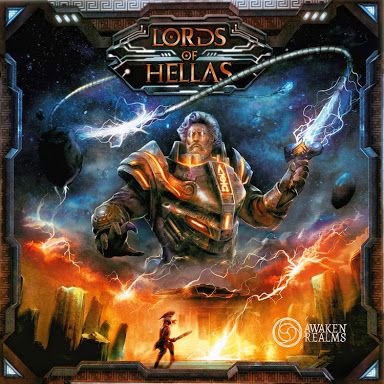 Lords of Hellas: Box Cover Front