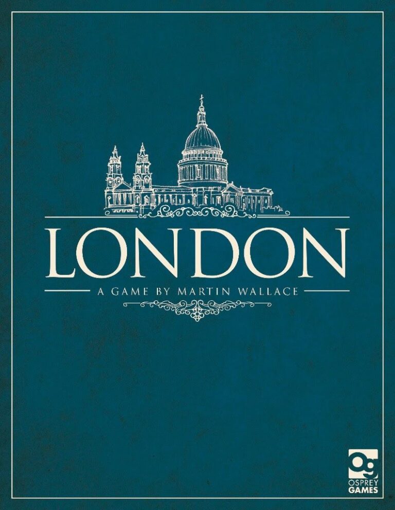 London (Second Edition) - London, Osprey Games, 2017 — front cover - Credit: W Eric Martin