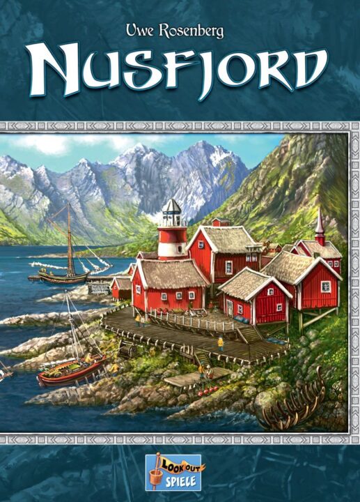 Nusfjord - Nusfjord, Lookout Spiele, 2017 — front cover (image provided by the publisher) - Credit: W Eric Martin