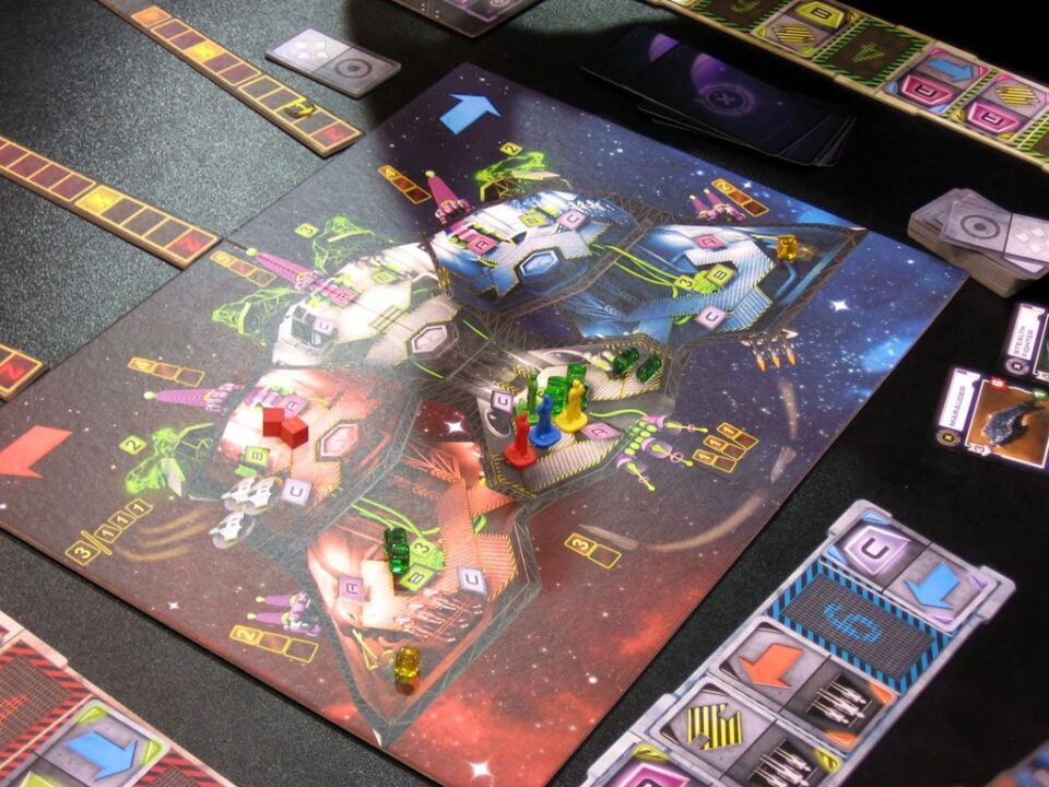 Space Alert - Our first training mission at Essen 2008 - Credit: silk