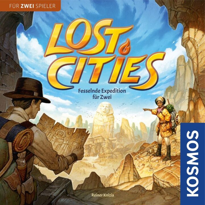 Lost Cities - Lost Cities, KOSMOS, 2018 — front cover (image provided by the publisher) - Credit: W Eric Martin