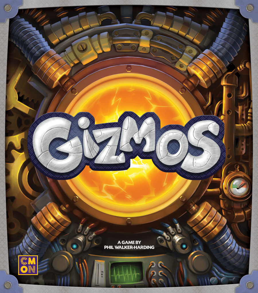 Gizmos - Gizmos, CMON Limited, 2018 — front cover (image provided by the publisher) - Credit: W Eric Martin