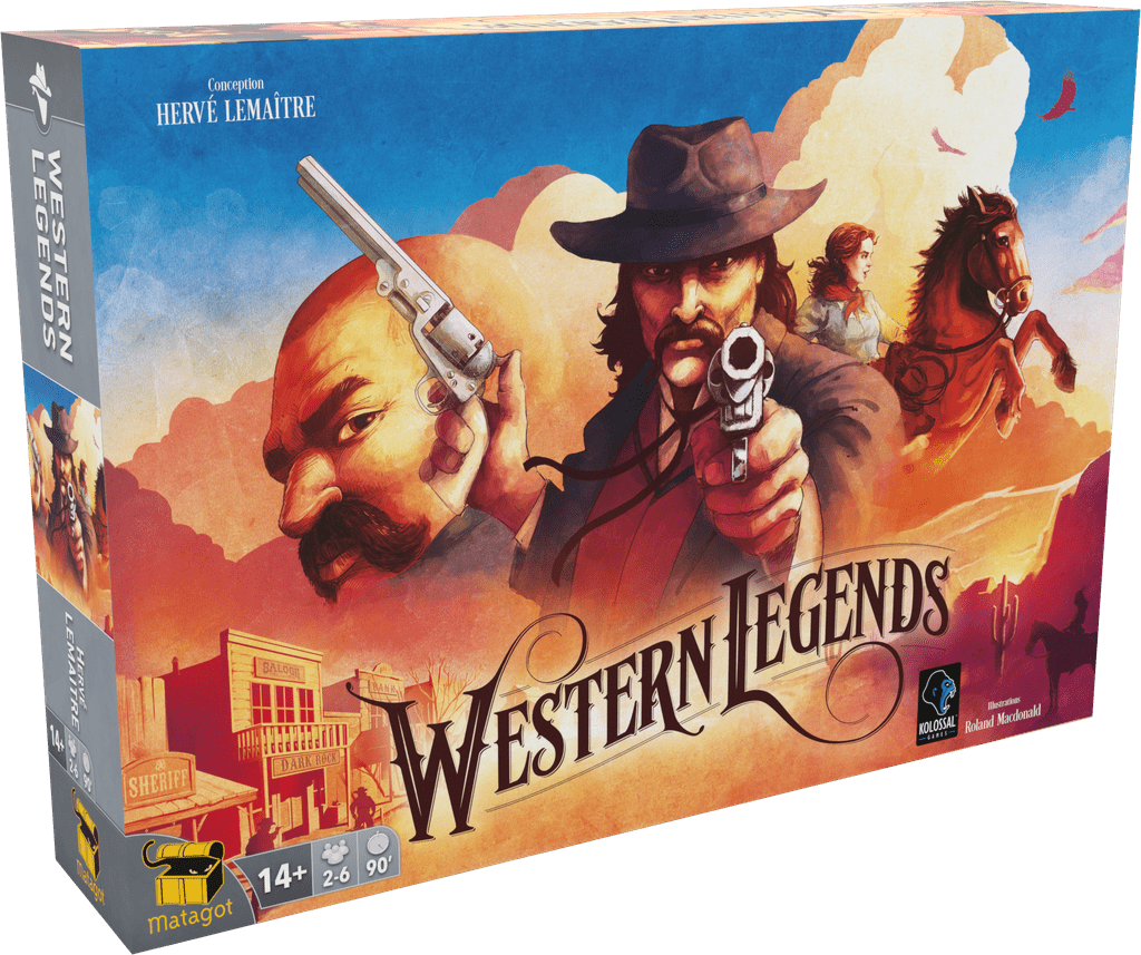 Western Legends - Western Legends, Matagot/Kolossal Games, 2018 - Credit: W Eric Martin