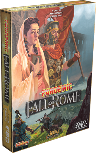 Pandemic: Fall of Rome - Pandemic: Fall of Rome, Z-Man Games, 2018 - Credit: W Eric Martin