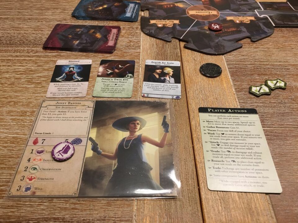 Arkham Horror (Third Edition) - Jenny from the block - Credit: zgabor