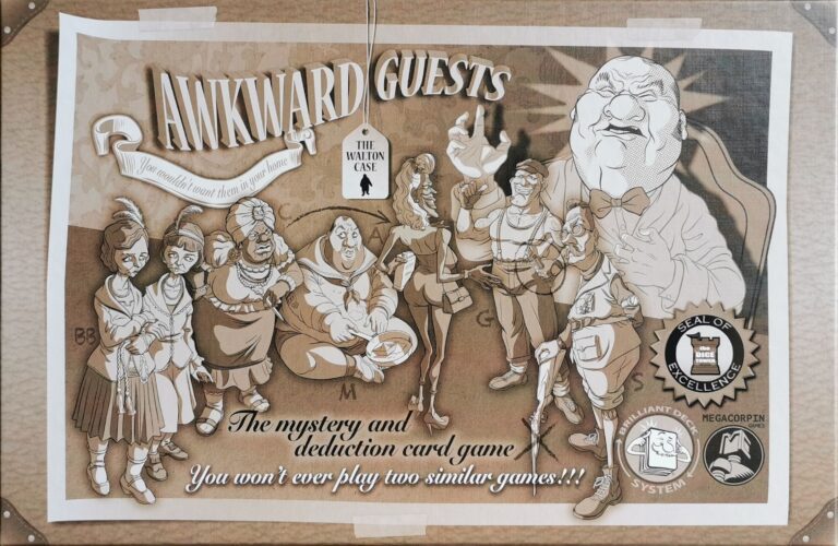 Awkward Guests: The Walton Case: Box Cover Front