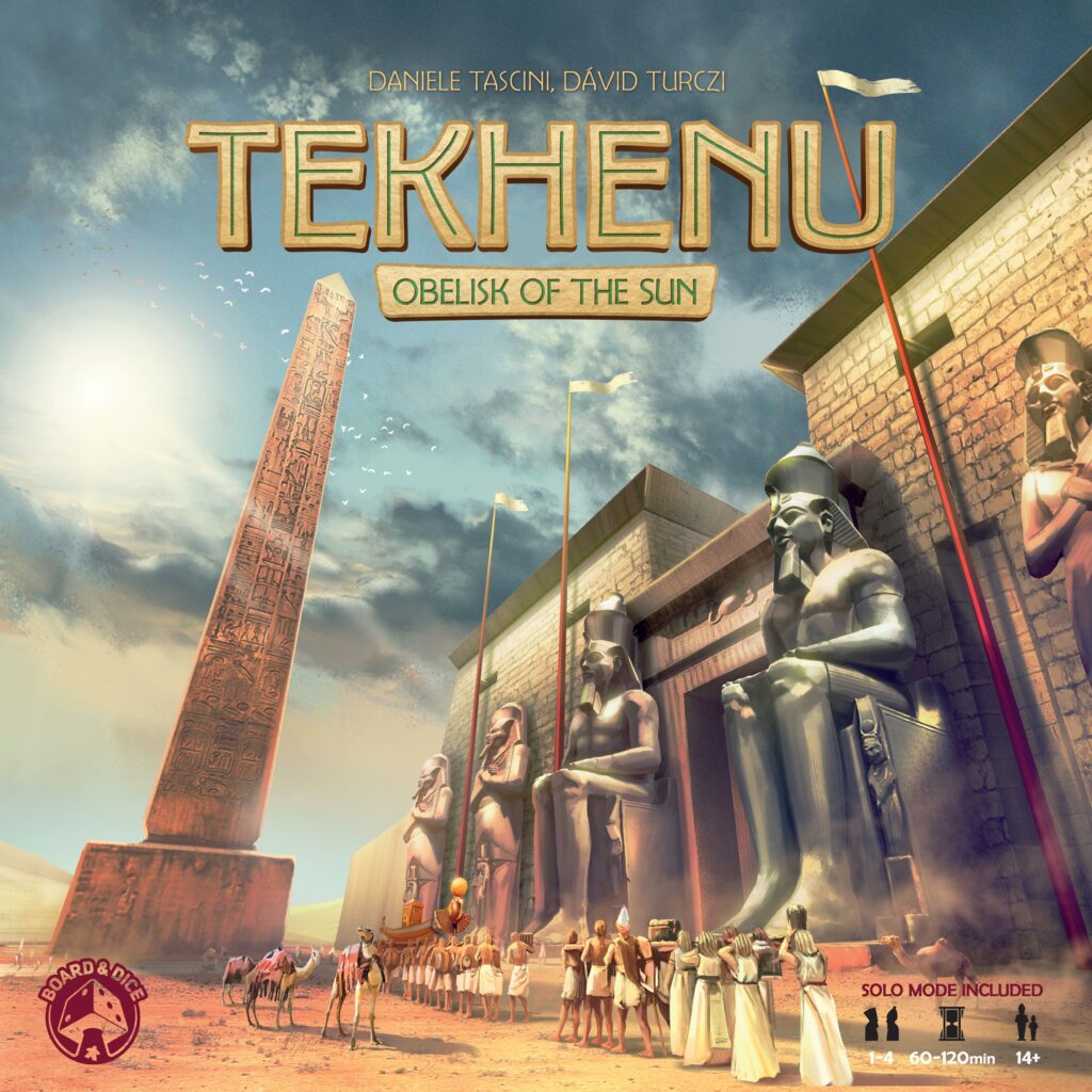 Tekhenu: Obelisk of the Sun: Box Cover Front