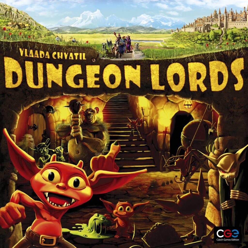 Dungeon Lords: Box Cover Front
