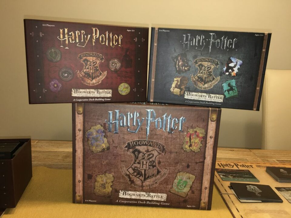 Harry Potter: Hogwarts Battle - Finally arrived the full set - Credit: zgabor