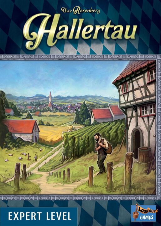 Hallertau - Hallertau, Lookout Games, 2021 — front cover (image provided by the publisher) - Credit: W Eric Martin