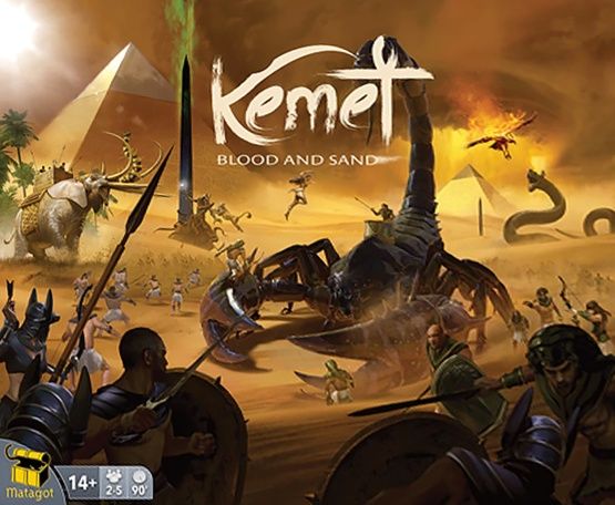Kemet: Blood and Sand: Box Cover Front