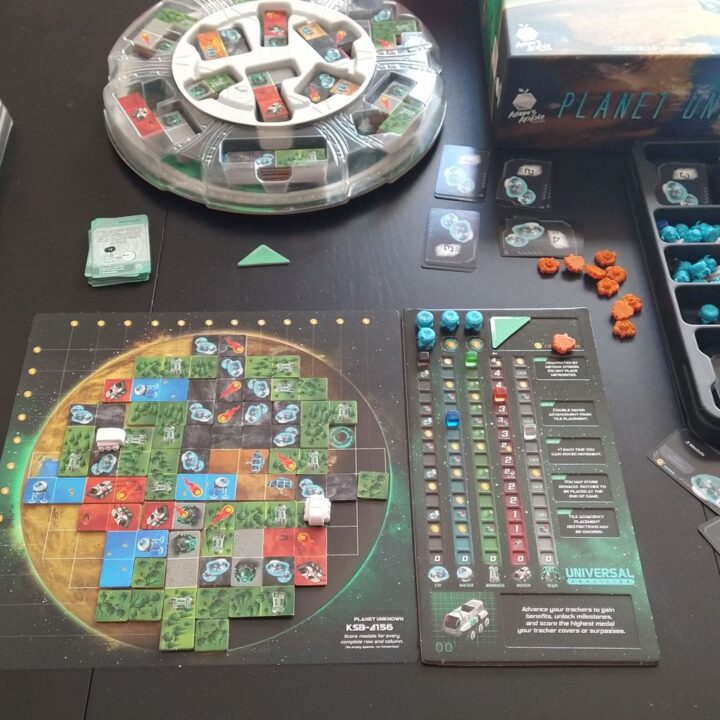 Planet Unknown - The end of a solo game - Credit: WinklerLaarmans