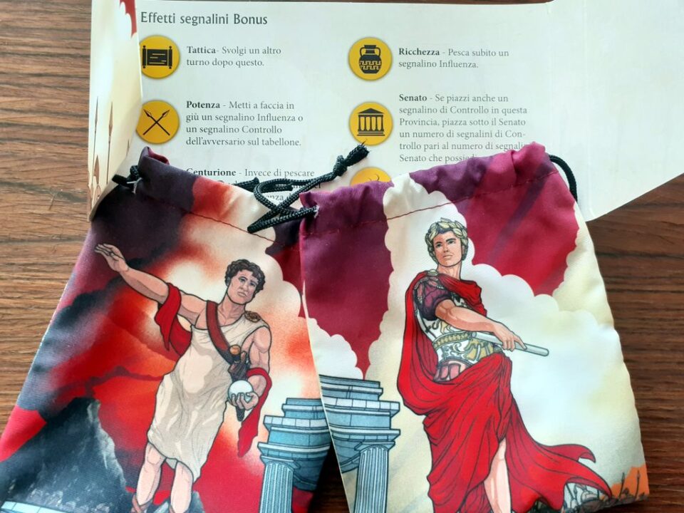 Caesar!: Seize Rome in 20 Minutes! - Bags and screen - Credit: fabiofiol
