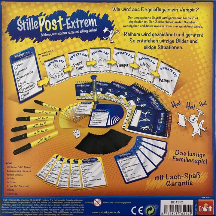 Telestrations - German edition 2019 - Credit: Brettspielhelden DD