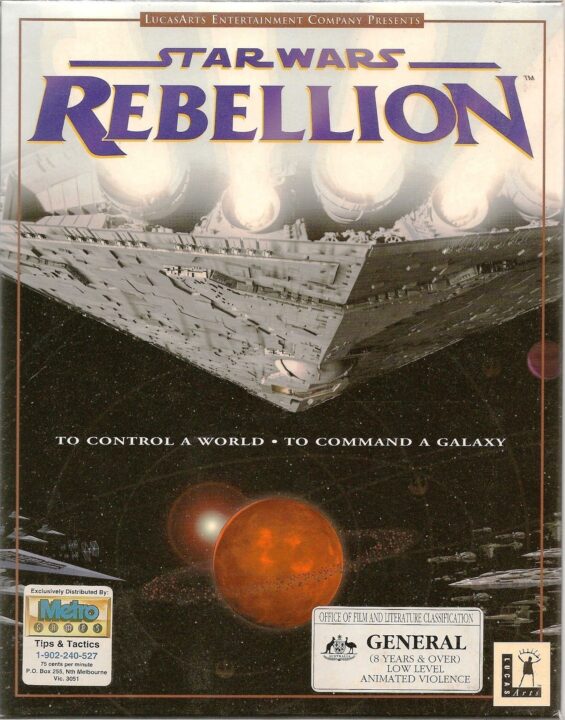 Star Wars: Rebellion cover