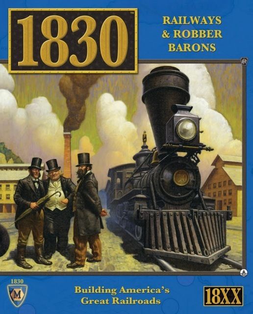 1830: Railways & Robber Barons: Box Cover Front