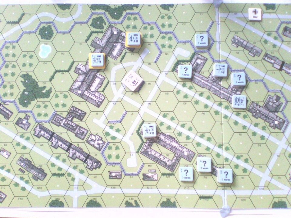 Advanced Squad Leader - J27: High tide at Heiligenbeil. German setup - Credit: Lincoln789