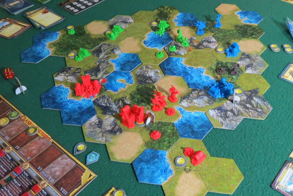 Clash of Cultures - The end of an intense game. Red wins on the city-piece tiebreaker. (Blue's metropolis is legal, she lost a couple cities in the late-game). - Credit: The Innocent