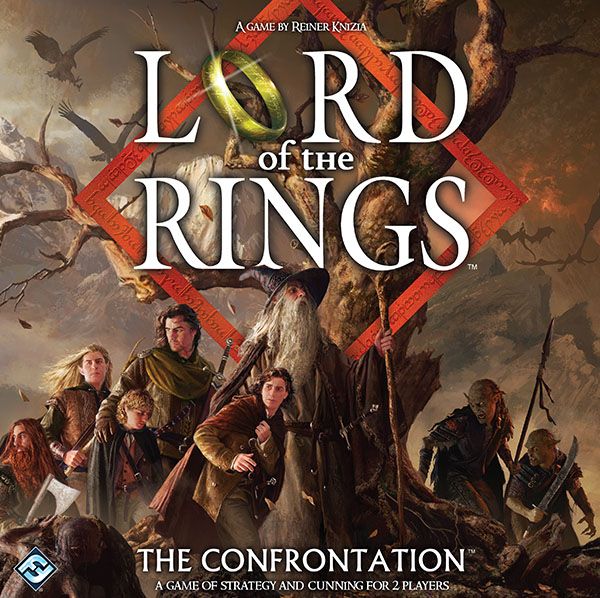 Lord of the Rings: The Confrontation: Box Cover Front