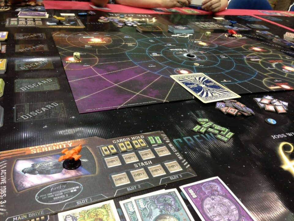 Firefly: The Game - I had the chance to play Firefly: The Board Game at GenCon 2013. I flew Serenity. - Credit: jedijawa74